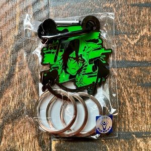 Bleach Anime Ulquiorra Cifer Metal Key Ring Keychain